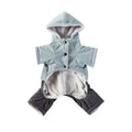 Jas Honden Coco Tweed - Ribfluweel 4 Poten Fleece