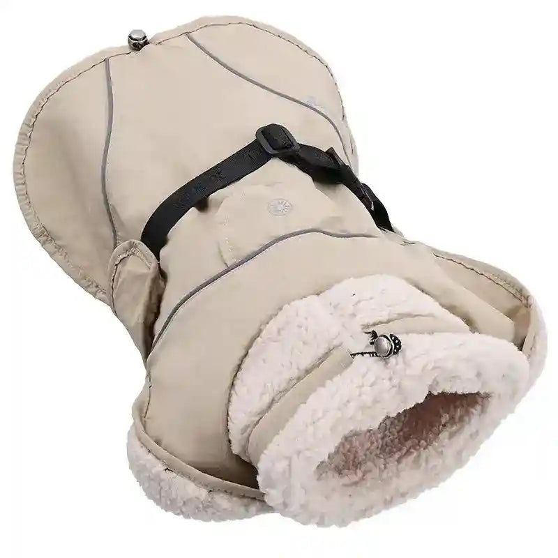 Abrigo para Perro DogLemi Impermeable Acolchado de Forro Polar