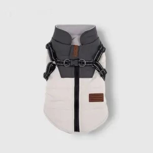 "Royal Baby" dog coat with harness and warm fleece | DogModa