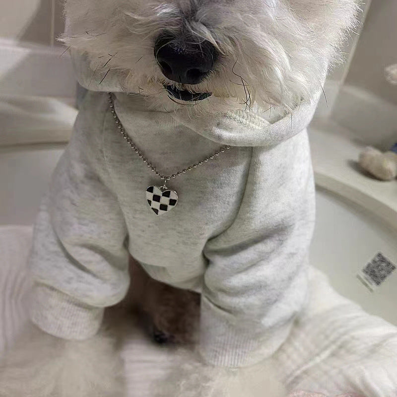 Felpa per cani con cappuccio "New York" calda e trendy
