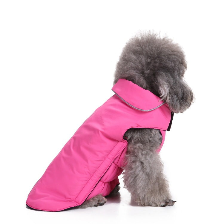 Cappotto Impermeabile a Mantella per Cani "Morbido Abbraccio"