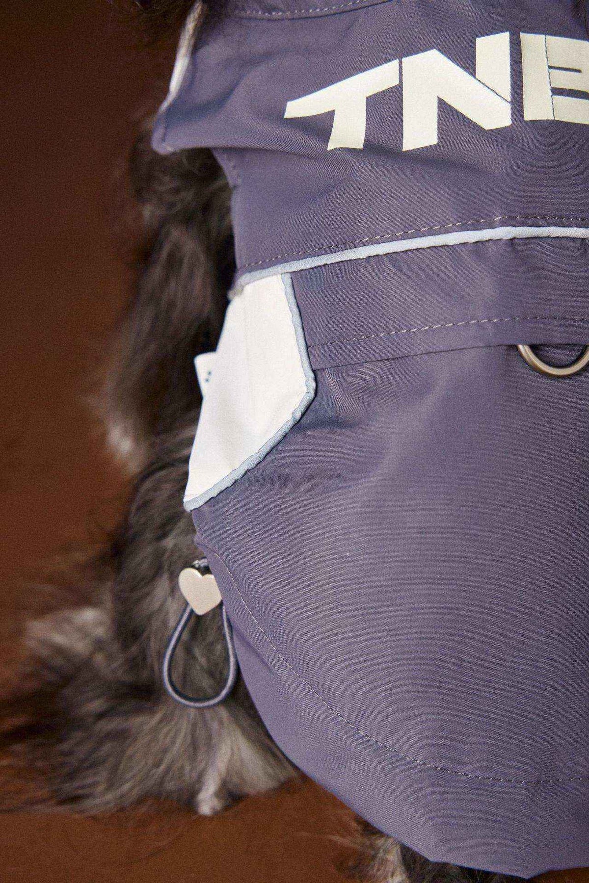 Impermeabile Tawney Bear Blu - Smanicato con Coulisse by Dog Moda
