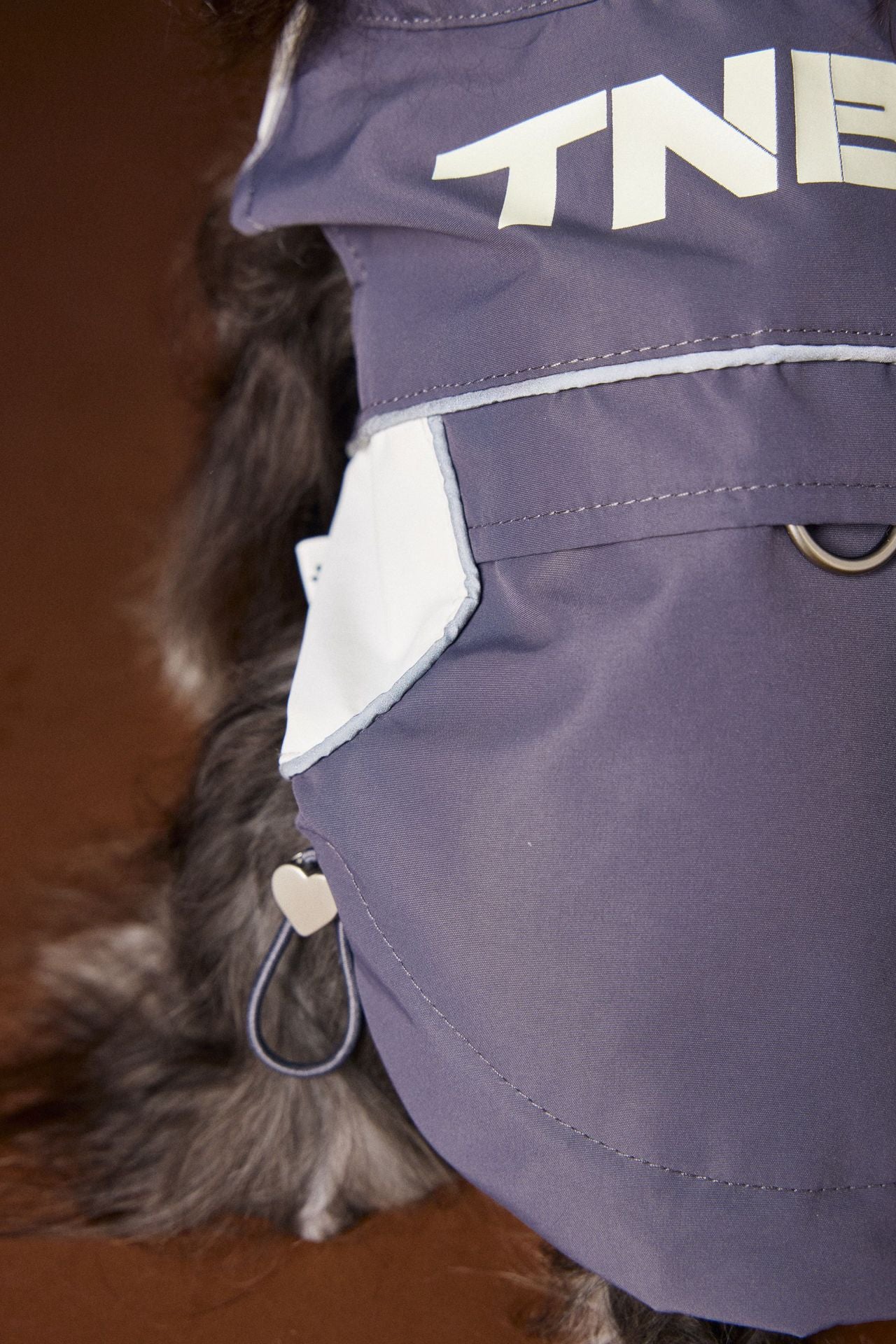 Tawney Bear Blue Raincoat - Drawstring Vest