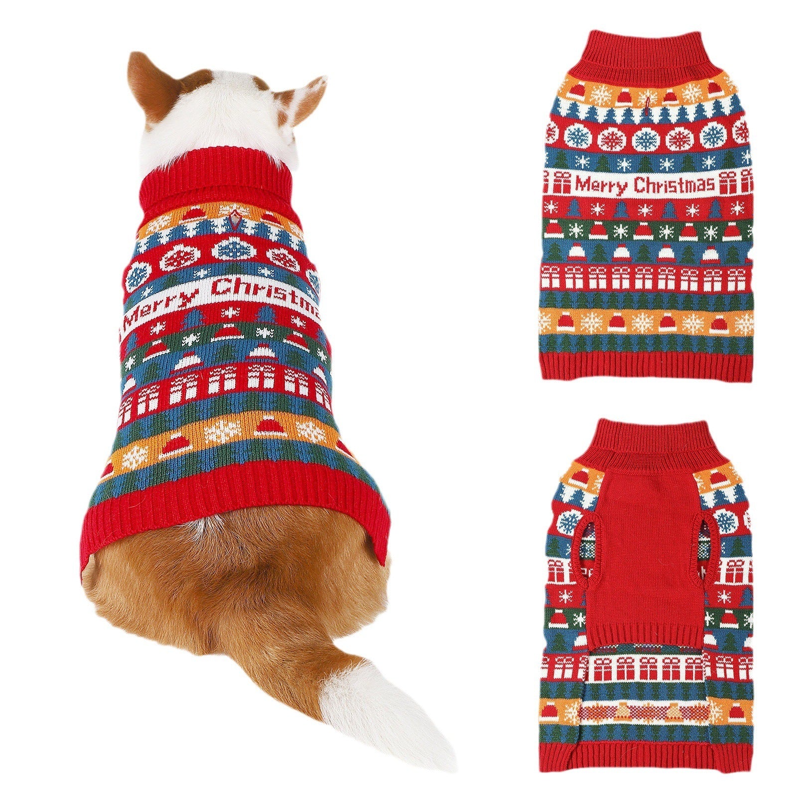 Christmas Sweater for Dogs "Merry Christmas"