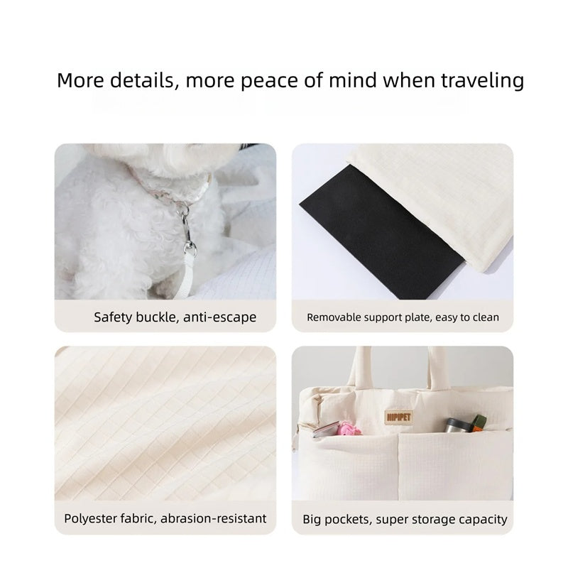 Hipipet Draagtas voor Honden en Katten - Reistas