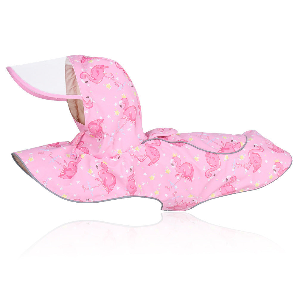 Raincoat for dogs with visor "Ruby"