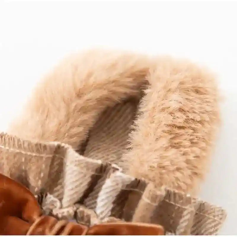 Set Panda Perros Gatos - Abrigo Vestido Invierno Caliente