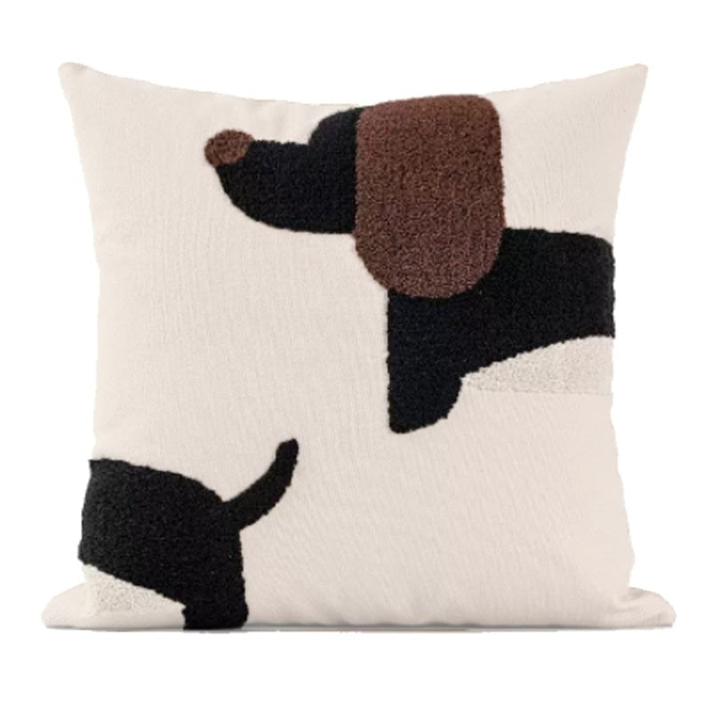 Cuscino Cane 3D Ricamata – Arredo Casa Idea Regalo
