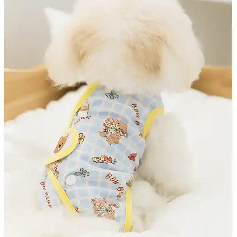 Tutina Cani Gatti Protettiva - Orsetto Coniglietto Post by Dog Moda