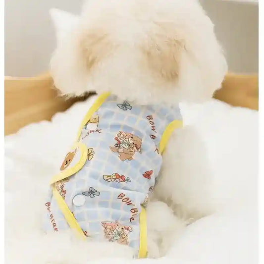 Tutina Cani Gatti Protettiva - Orsetto Coniglietto Post by Dog Moda
