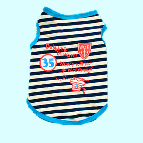 T-Shirt mit Hund und Zwergspitz „Happy Sailor“