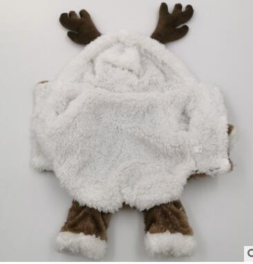 "Fluffy Reindeer" Dog Costume Jumpsuit - Christmas Special