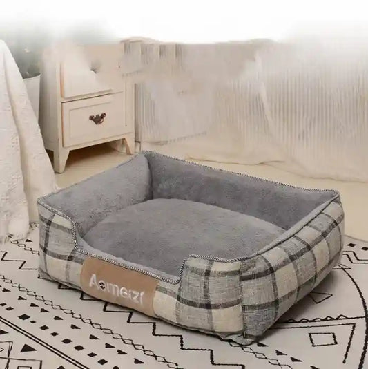 Cuccia Rettangolare per Cani - Con Schienale Rialzato by Dog Moda