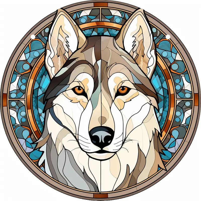 Pendaglio Cani Colorato con Catenella - Diverse Razze