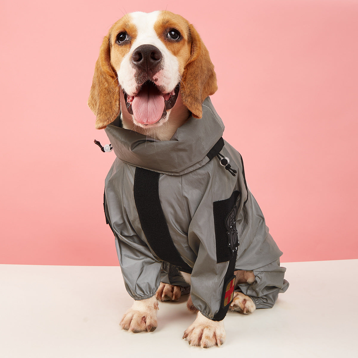 Raincoat for Four-Legged Dogs "Pluto" - Total Protection from Rain and Wind