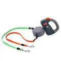 Retractable Dual Pet Dog Walking Leash by Dog Moda