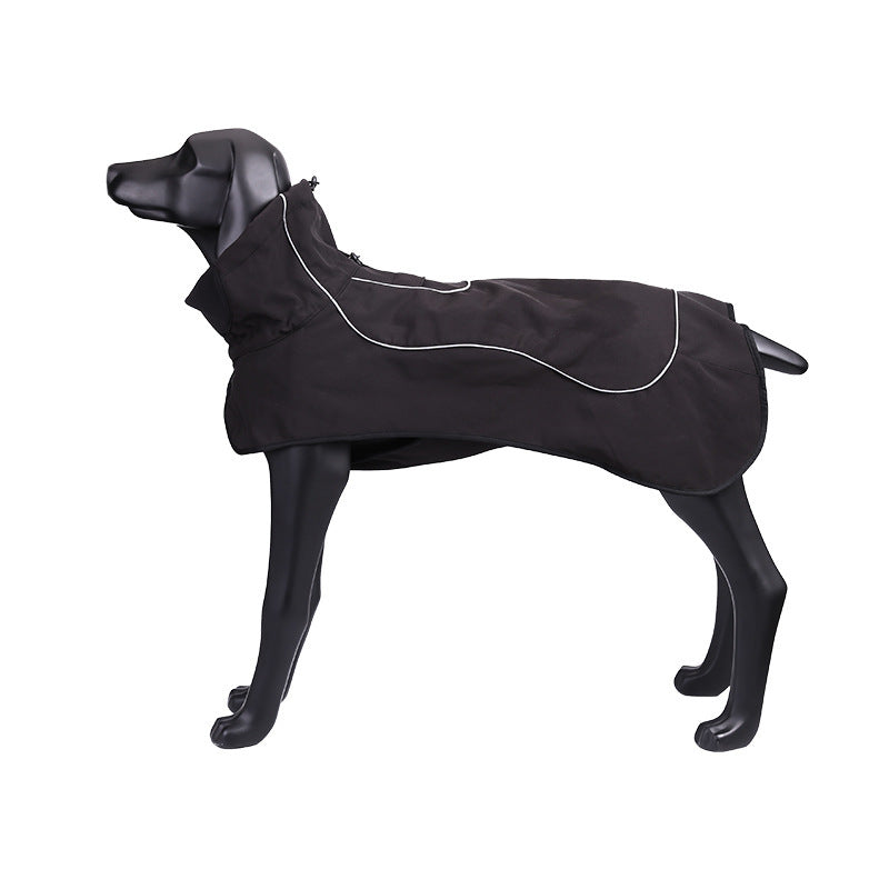 Impermeabile per Cani Modello Blackdoggy – Massima Protezione e Facile da Indossare - Dog Moda