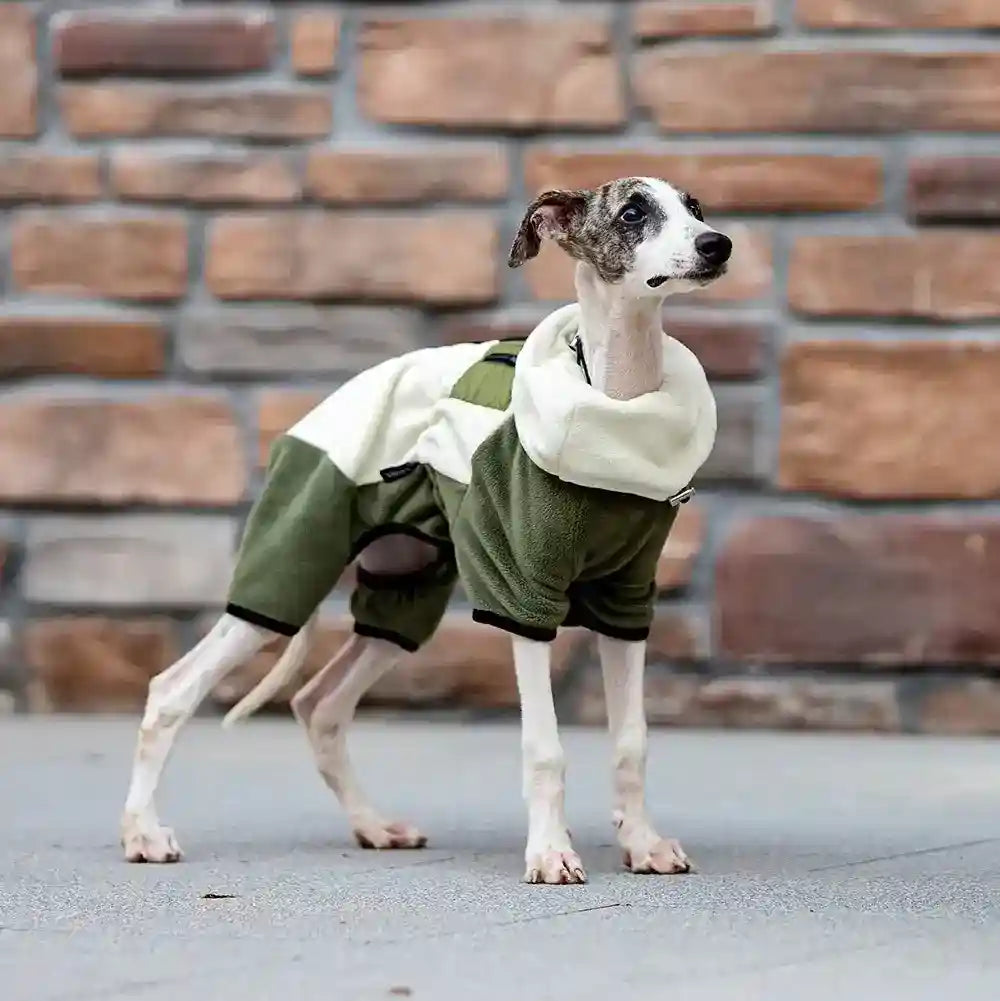 Cappotto Pile Cani Focus con Zip e Taschino - Invernale by Dog Moda