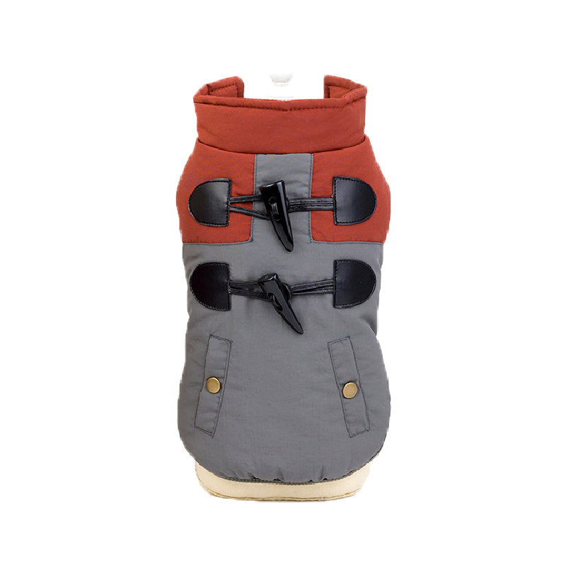 Sleeveless Dog Coat - Buttons, Pockets