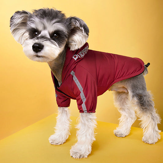 Cappotto impermeabile per cani "The Dog Face Pupreme" – Protezione e Stile per le Giornate Piovose