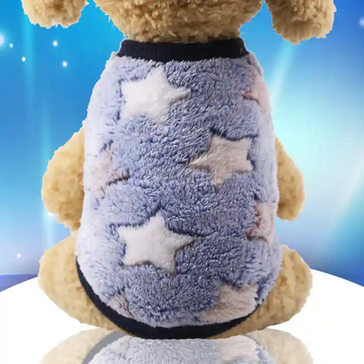 Maglia Pile Smanicata per Cani - Fantasie Divertenti by Dog Moda