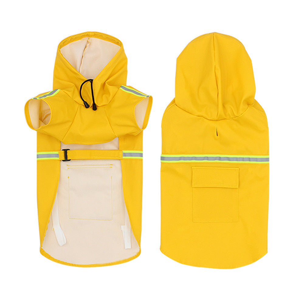 Reflective Dog Raincoat "Lisbon"