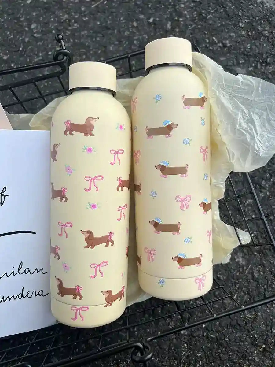 Borraccia Termica Bassotto - Idea Regalo Amanti Cani by Dog Moda