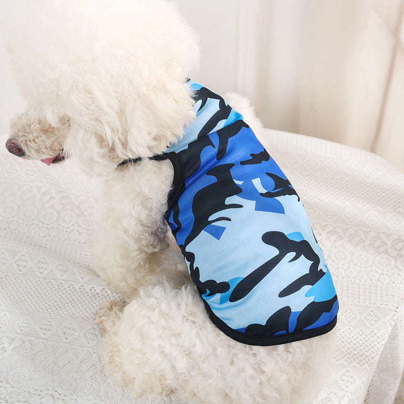 Camouflage Dog Vest - New Camouflage Vest Dog Clothes