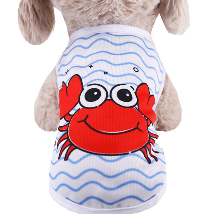 "Little Teddy" Sleeveless Dog Shirt