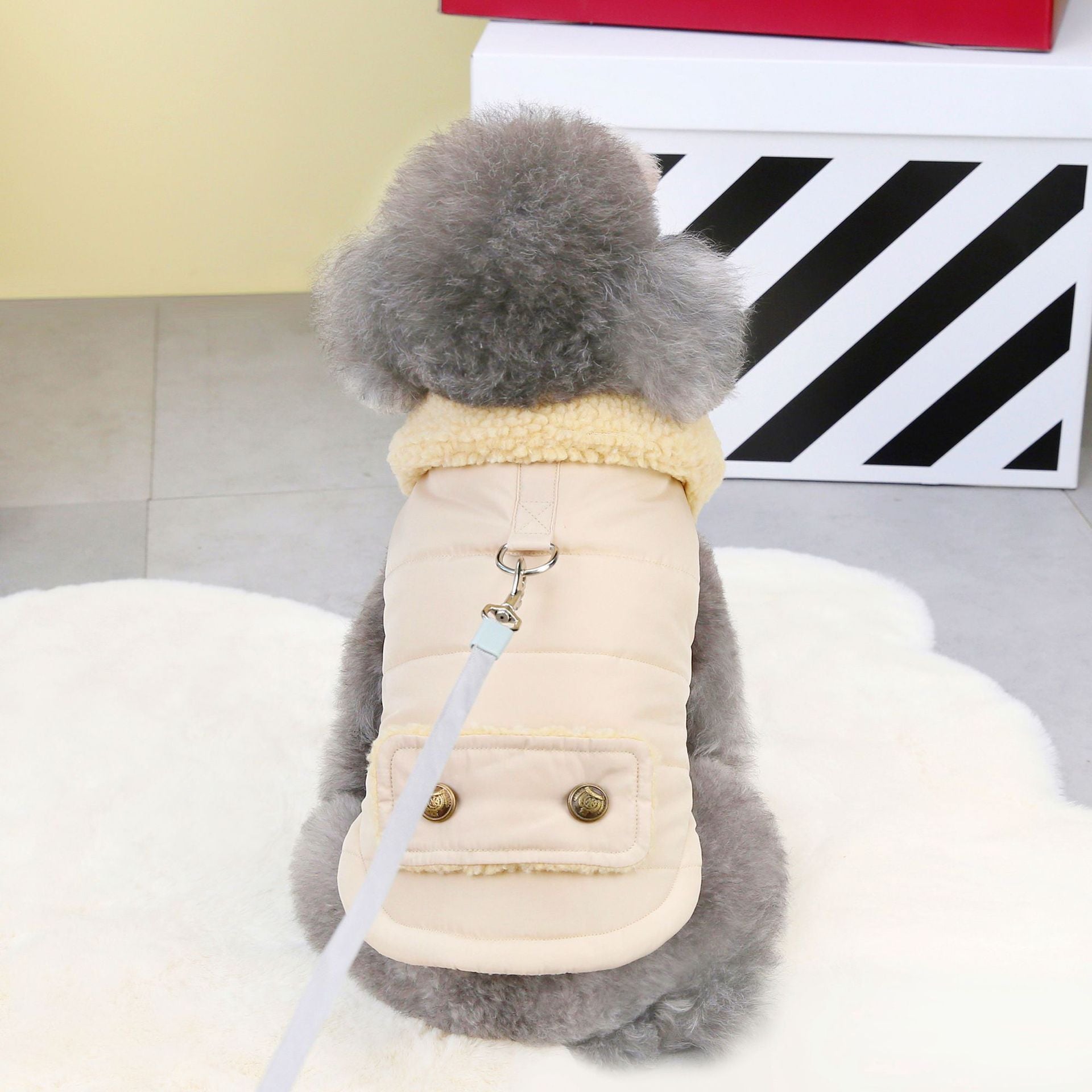 Cappottino Chill per Cani - Colletto Ecopelle, Stile Nordic