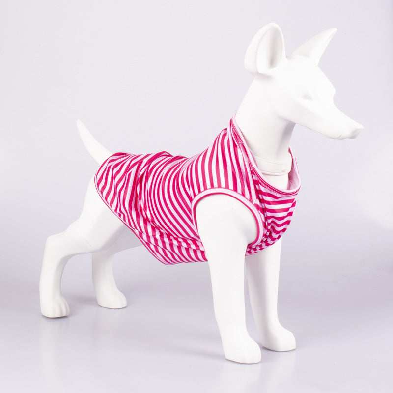Striped Dog Shirt "Portofino"