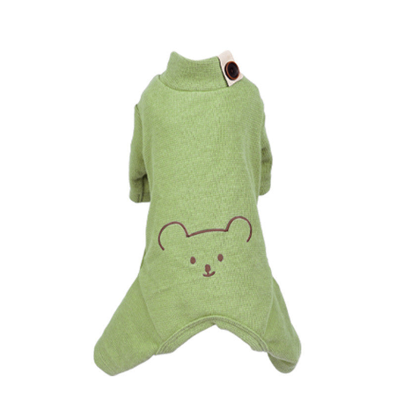 Dog Dress "Mombasa" with Teddy Bear - Elegance and Comfort for Little Friends