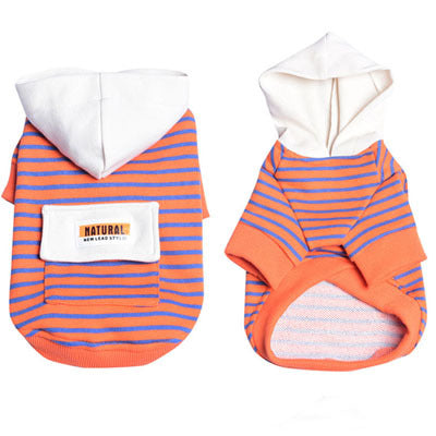Felpina Chic a Righe per Cani - Dog Moda