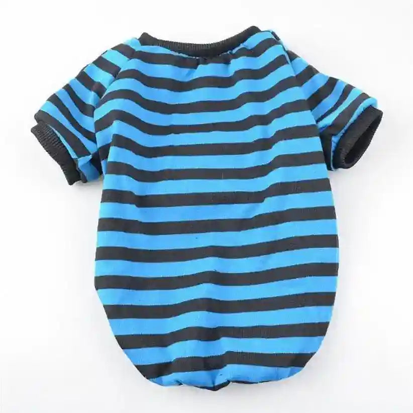 Maglia a Righe per Cani - Abbigliamento Invernale Caldo by Dog Moda