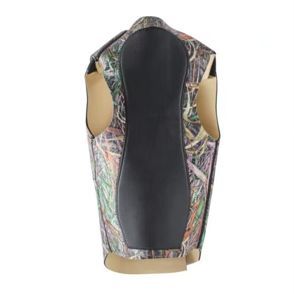 Chaleco para Perro Camuflaje Caza Outdoor Textura Hierbas