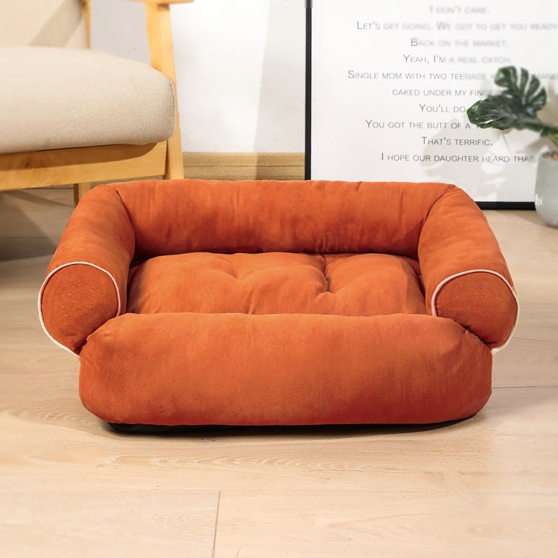 "Four Seasons" Padded Dog Bed