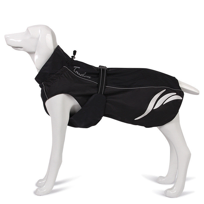 "TrueLove" Technical Raincoat for Dogs with Reflective Inserts