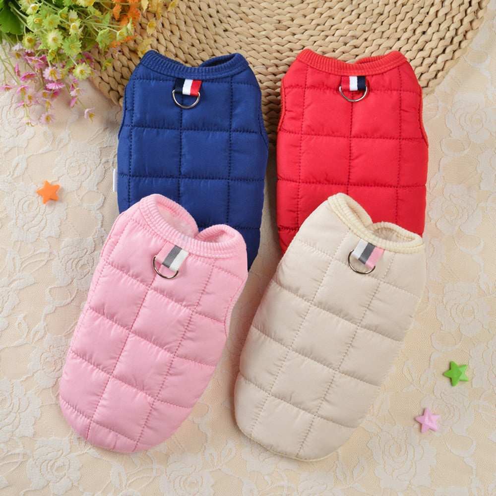 "Montreal" Fleece Lined Dog Coat with Elegant Quilting