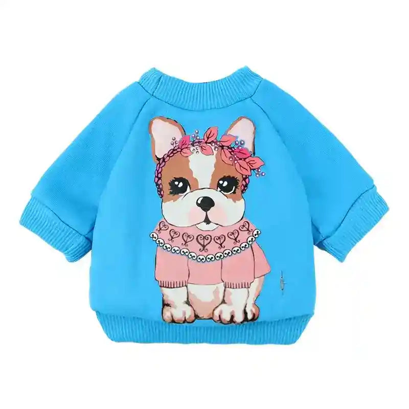 Felpa per cani Dimoney – Calda, colorata e super morbida by null