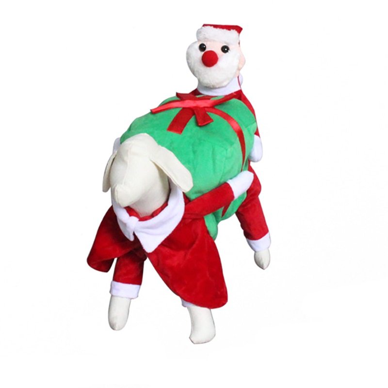 Santa's Helper Dog Costume - Fun and Magic for Your Dog This Holiday Season 