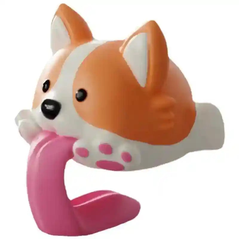 Statua Corgi in Salto - Decorazione Resina Simpatica by Dog Moda