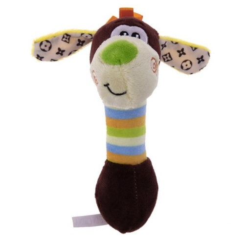 Peluche per cani con fischietto "Fattoria felice"