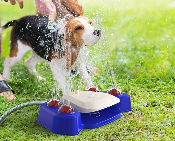 "Aquafan" Garden Pedal Fountain for Dogs - Hygiene, Comfort and Fun for Your Four-Legged Friend