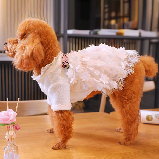 Vestito per Cani da Cerimonia Modello "Daisy"