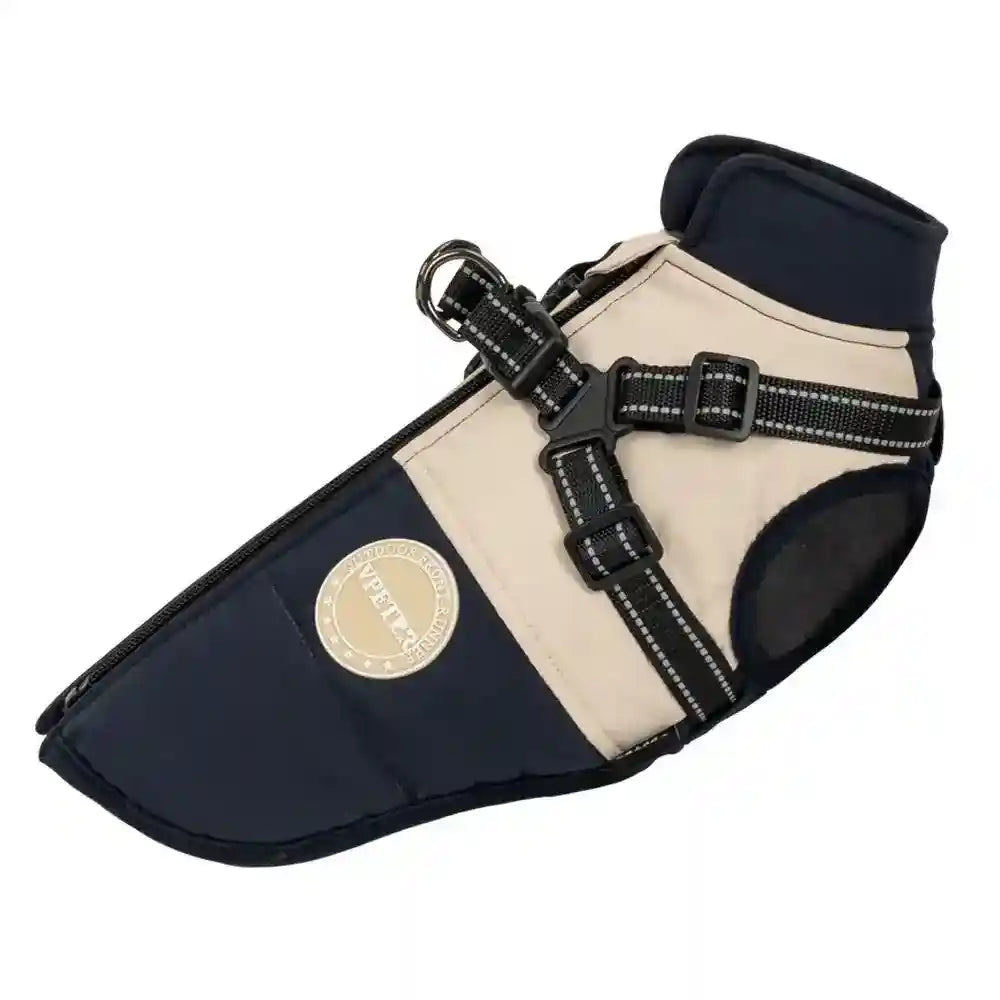 Cappotto Cani Pettorina Integrata - Impermeabile Pile by Dog Moda