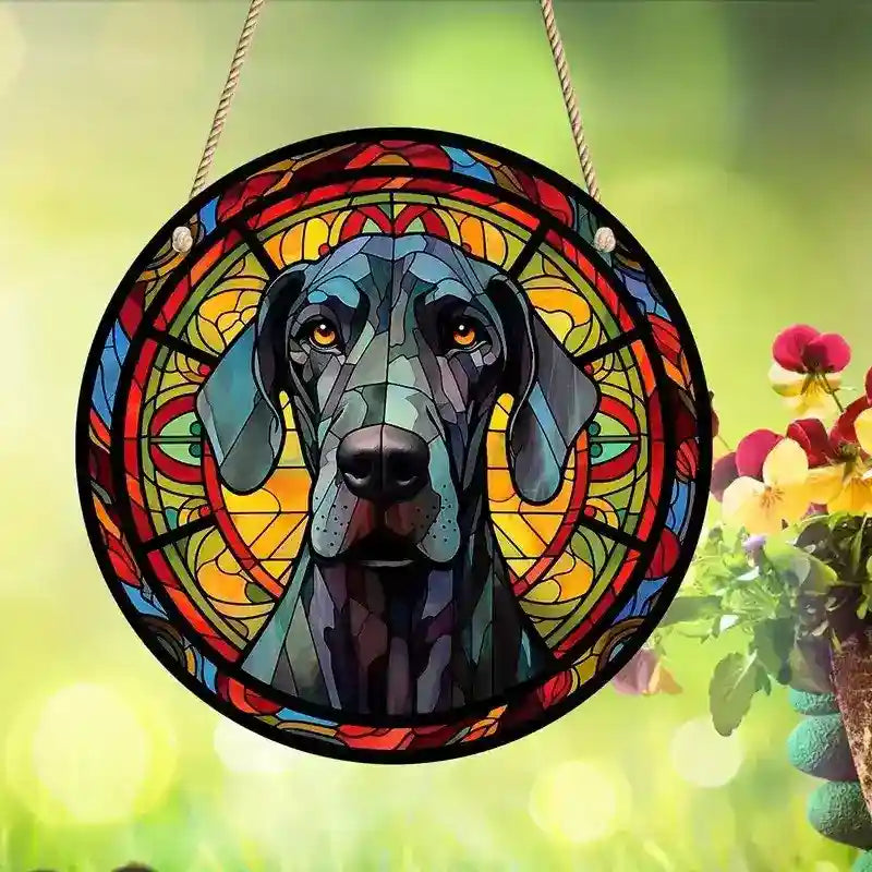 Pendaglio Cani Colorato con Catenella - Diverse Razze by Dog Moda