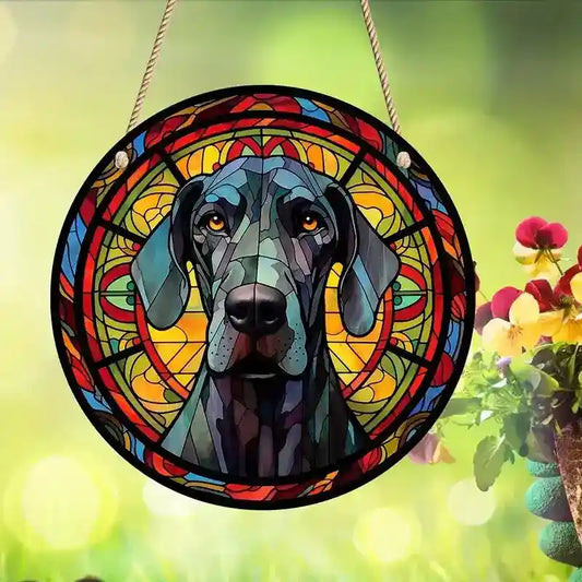Pendaglio Cani Colorato con Catenella - Diverse Razze by Dog Moda