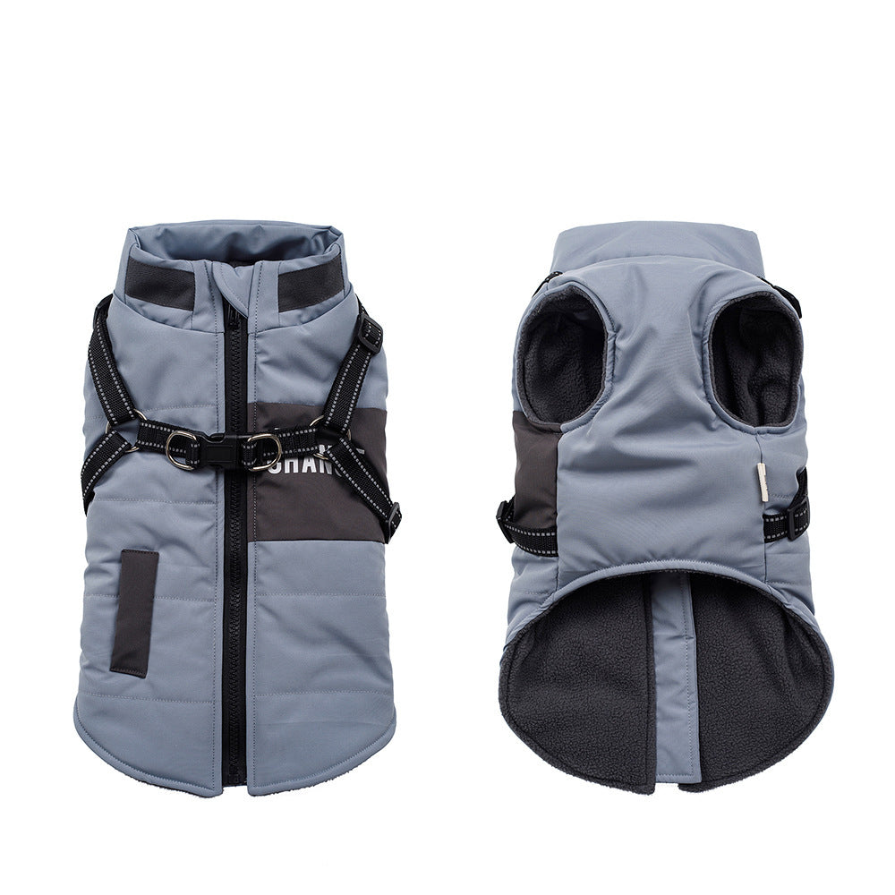 "Change" Fleece Lined Poodle Waterproof Coat