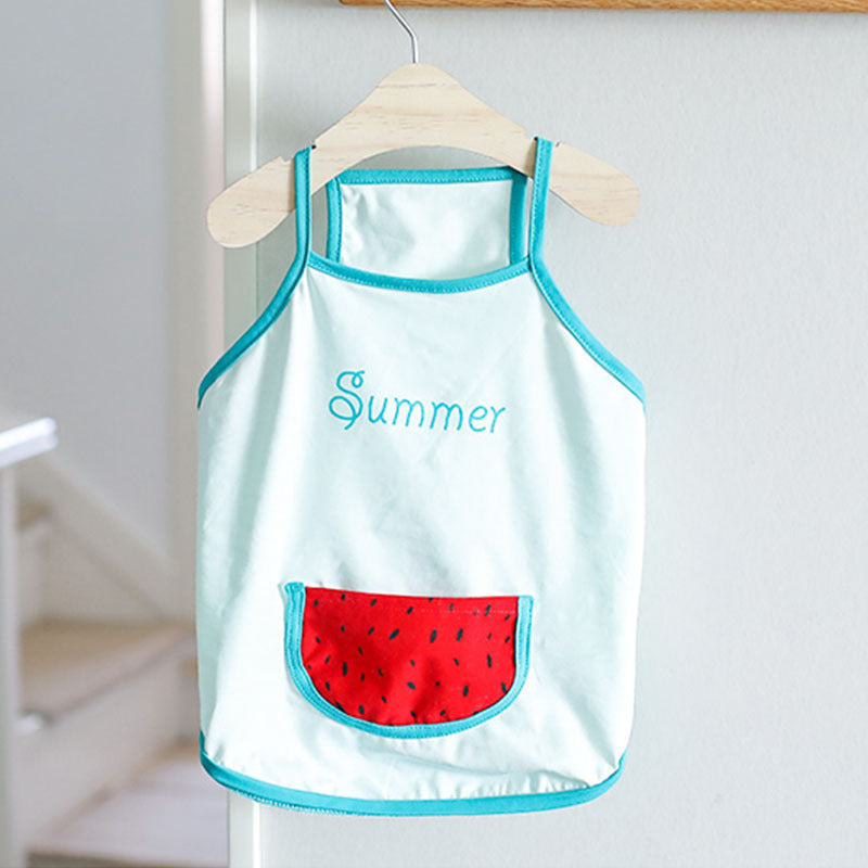 "Watermelon" Dog and Bulldog Vest