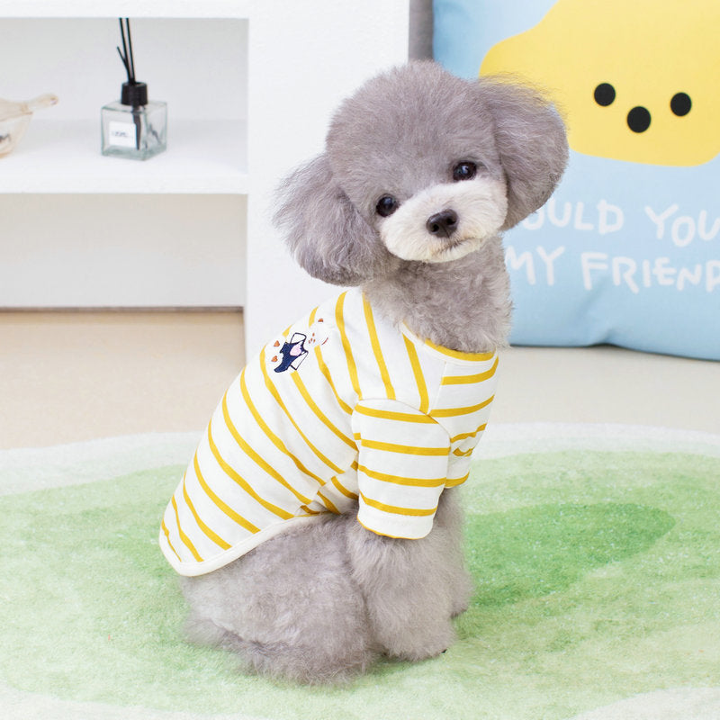 Cotton Candy Hund und Pommerschen T-Shirt